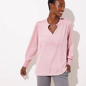 NWOT Blush/Light Pink Loft Blouse